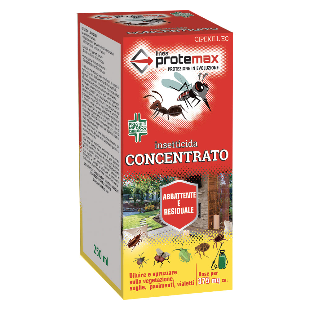 Insetticida concentrato multinsetto 250ml Protemax Pz. 24