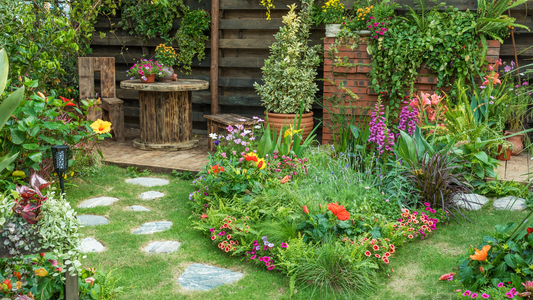 Guida su come comporre un giardino con fiori e piante aromatiche