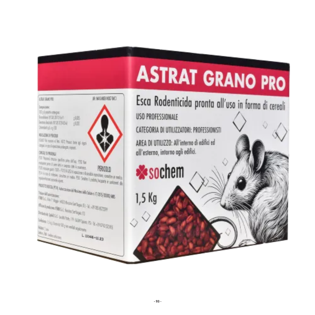 Topicida Astrat grano pro 3x500g  Pz. 12