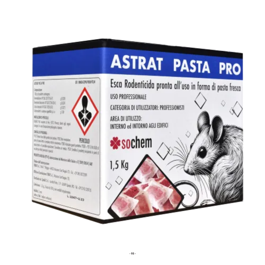 Topicida Astrat pasta pro 3x500g  Pz. 12