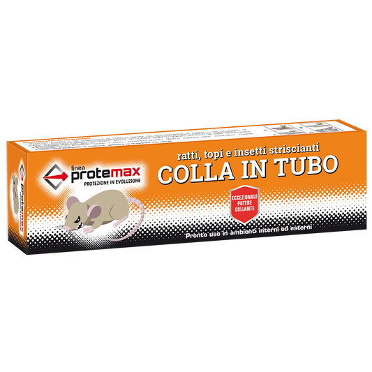 Colla in tubo per topi e ratti Protemax 135g  Pz. 50