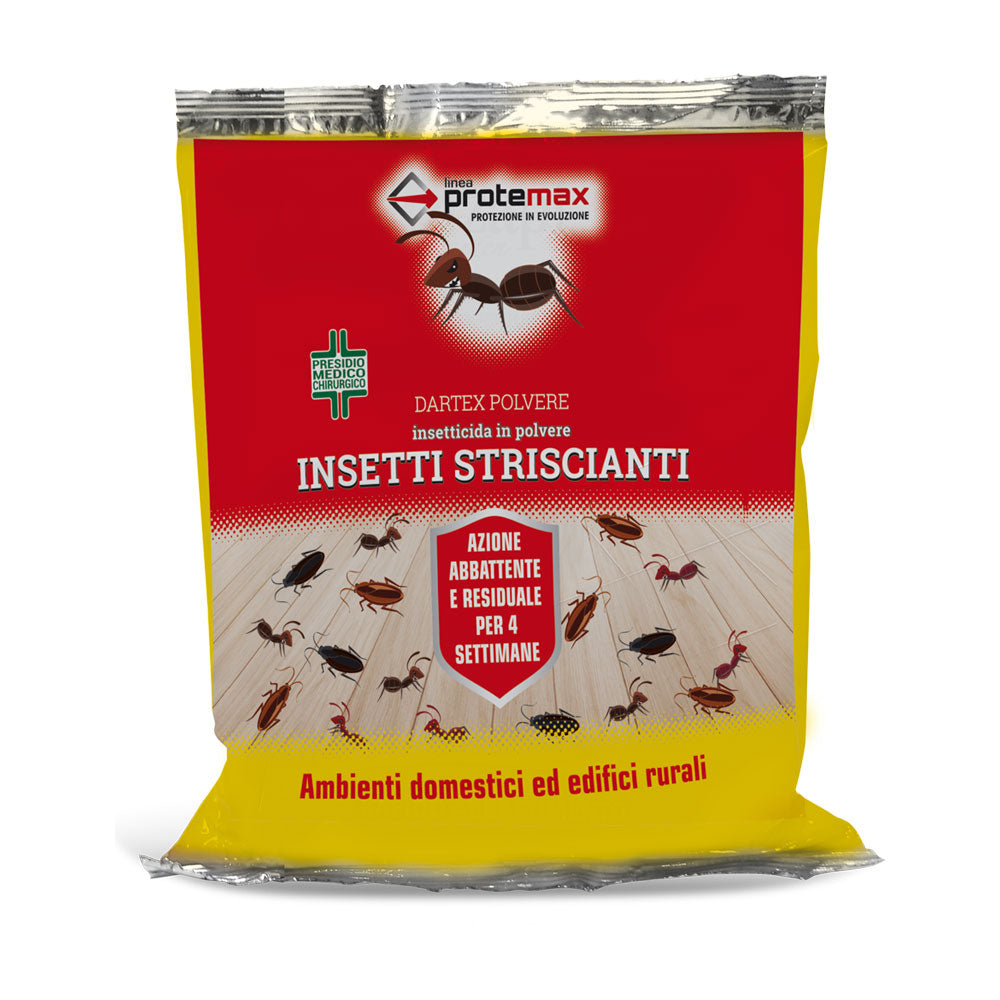 Insetticida in polvere insetti striscianti 1kg. Protemax  Pz. 16