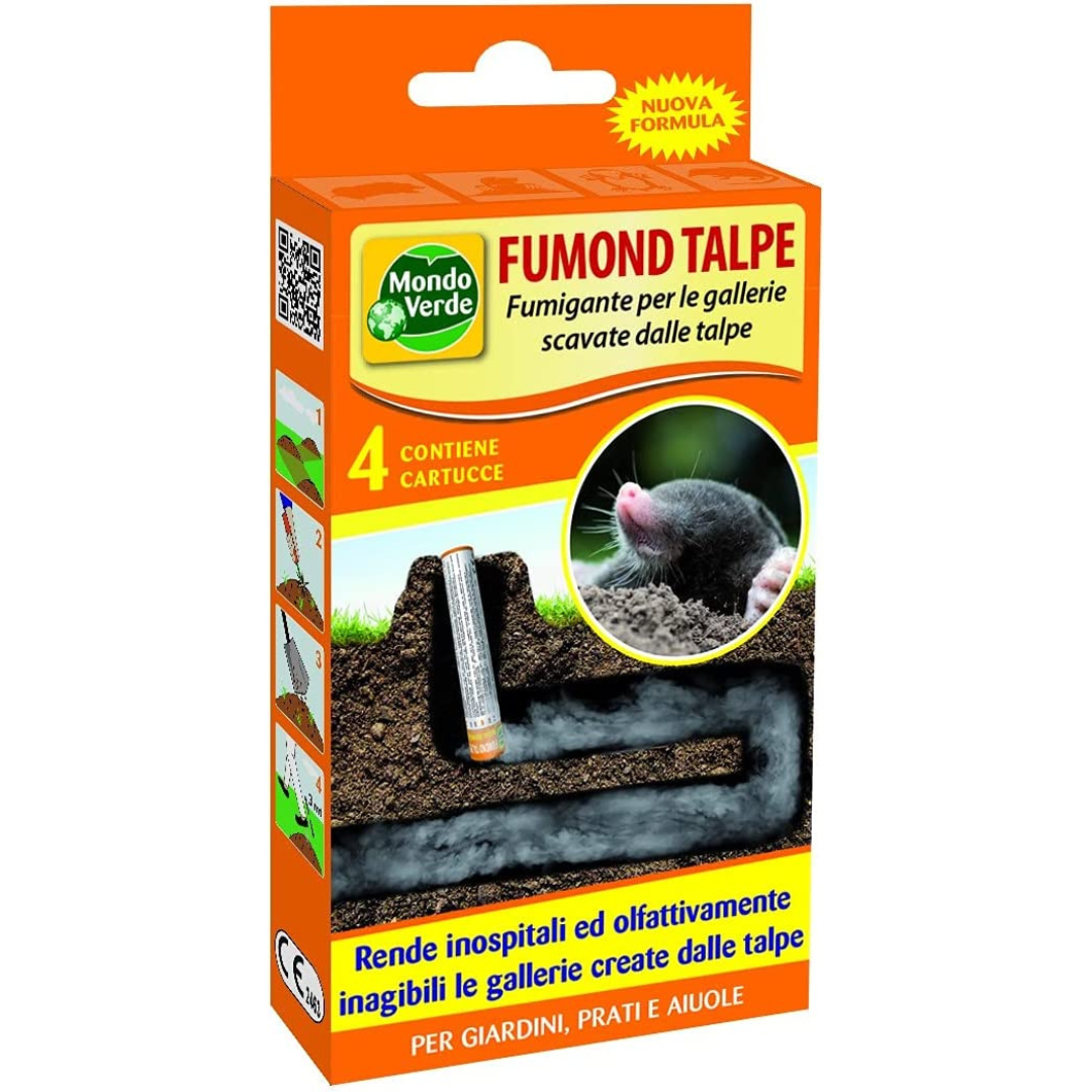 FUMOND TALPE  CARTUCCE -  ASTUCCIO 4  FUMOGENI